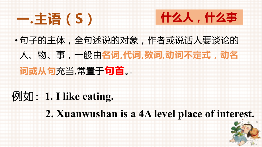 2022新人教版（2019）《高中英语》必修第一册Welcome Unit 英语句子成分（ppt课件）.pptx_第3页