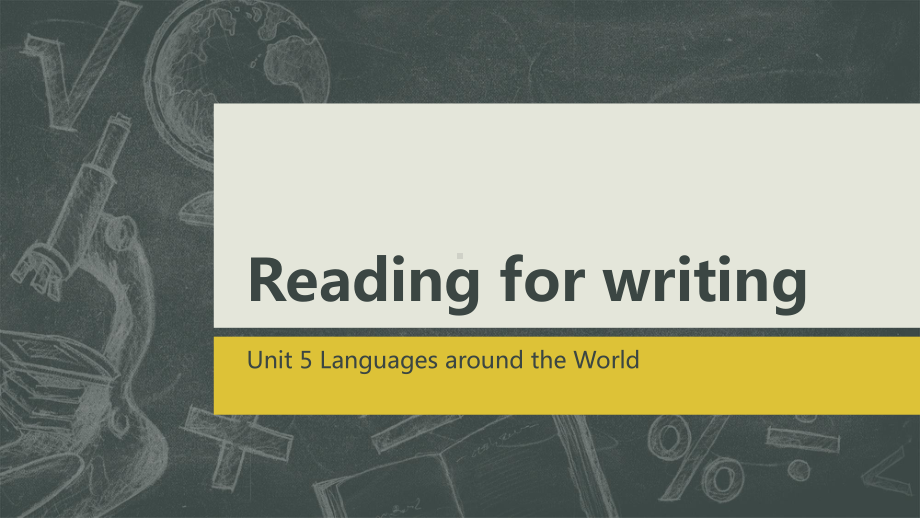 Unit 5 Reading for writing（ppt课件）-2022新人教版（2019）《高中英语》必修第一册.pptx_第1页