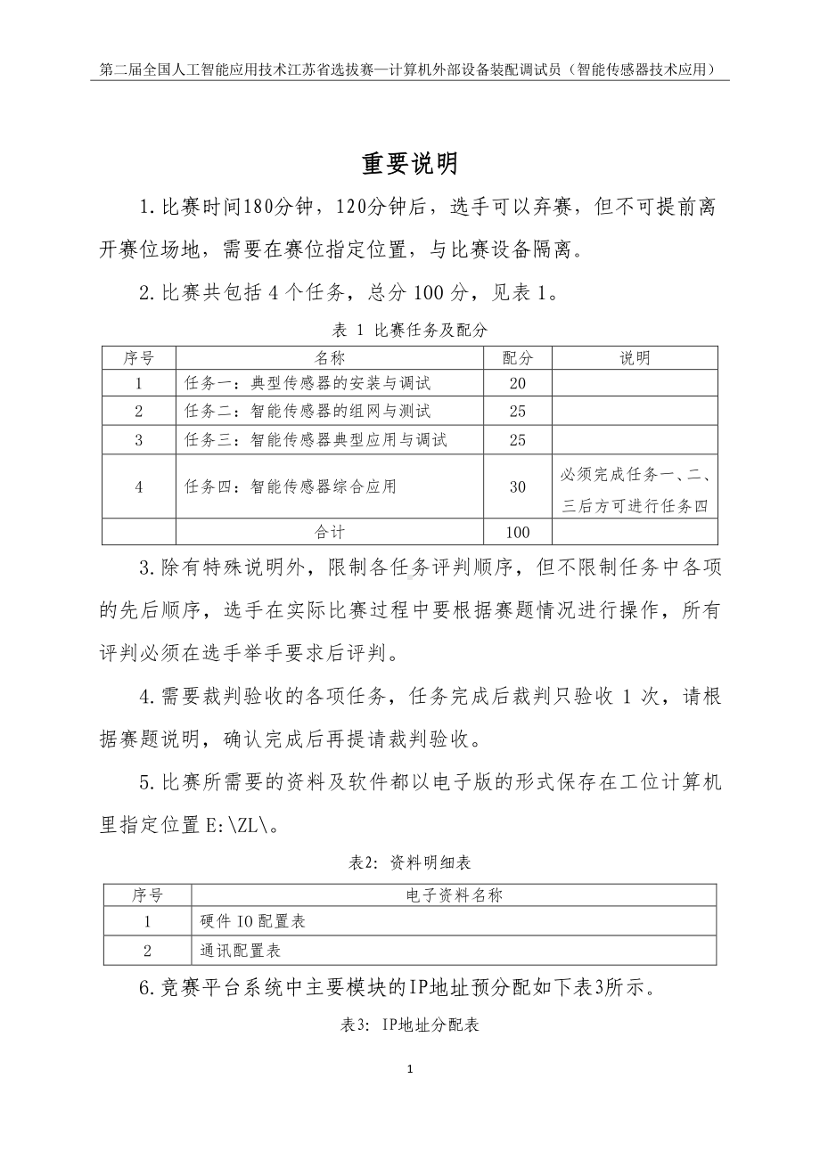 计算机及外部设备装配调试员（智能传感器应用技术）（职工组）实操样题.pdf_第2页