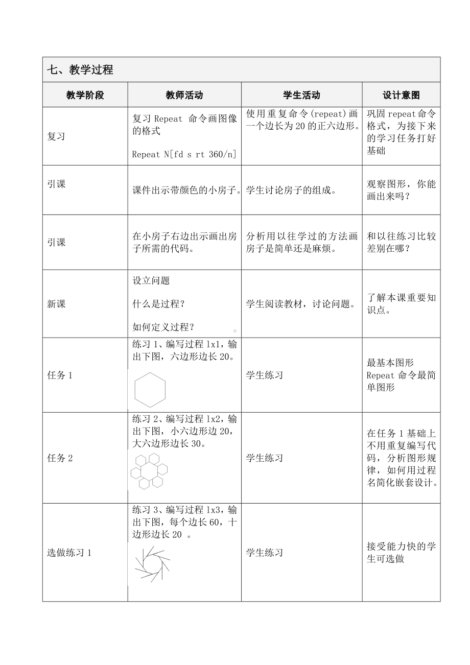 六年级下册信息技术教案－6.Logo过程真简便｜人教版.doc_第2页