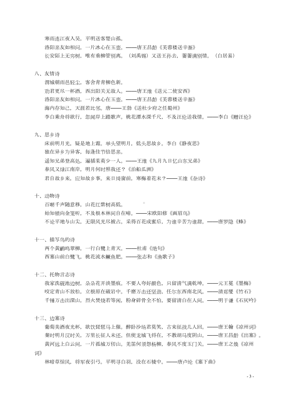 小学小升初语文古诗名句名言警句成语.docx_第3页