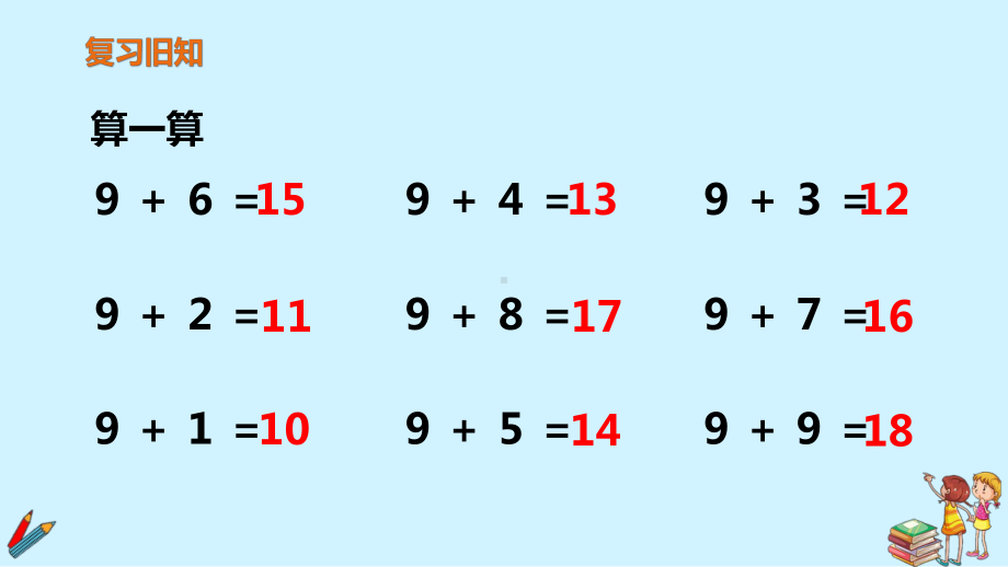 一年级上册数学教学课件第八单元《8、7、6加几》第1课时人教版11张.pptx_第2页