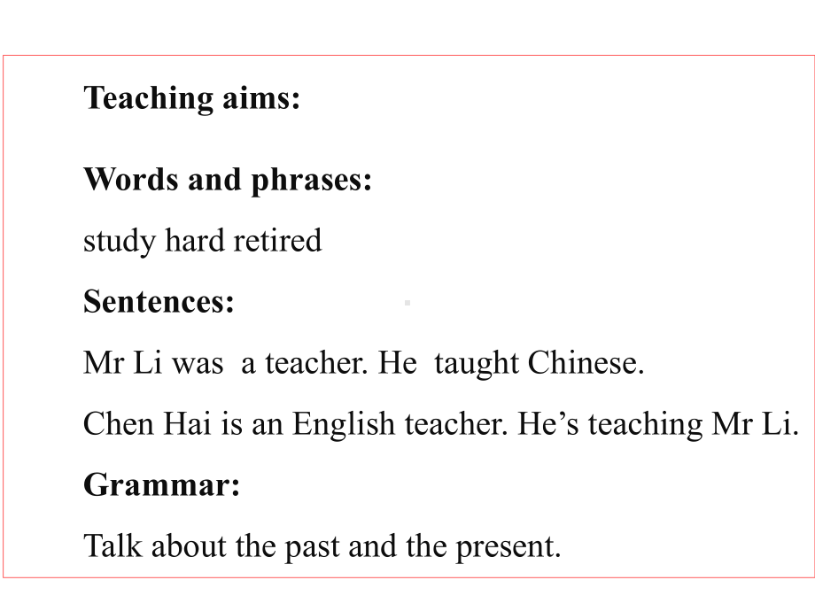 五年级英语下册课件-Module 2 Unit 2 Mr Li was a teacher.（1）-外研版.ppt_第3页