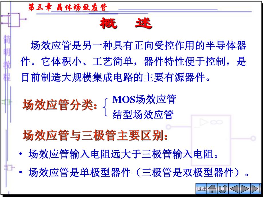 结型场效应管学习培训模板课件.ppt_第2页