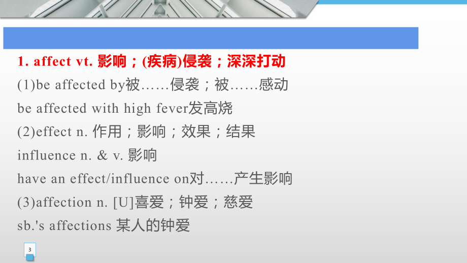 2022新人教版（2019）《高中英语》必修第一册Unit 4 知识点讲解（ppt课件）.pptx_第3页