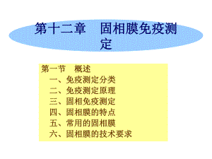 固相膜免疫测定学习培训模板课件.ppt