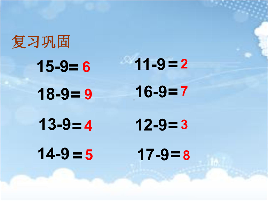 一年级数学下册课件-1 十几减8、7（136）-苏教版.ppt_第2页