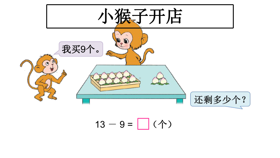 一年级数学下册课件-1.1十几减9 - 苏教版（共13张PPT）.ppt_第2页