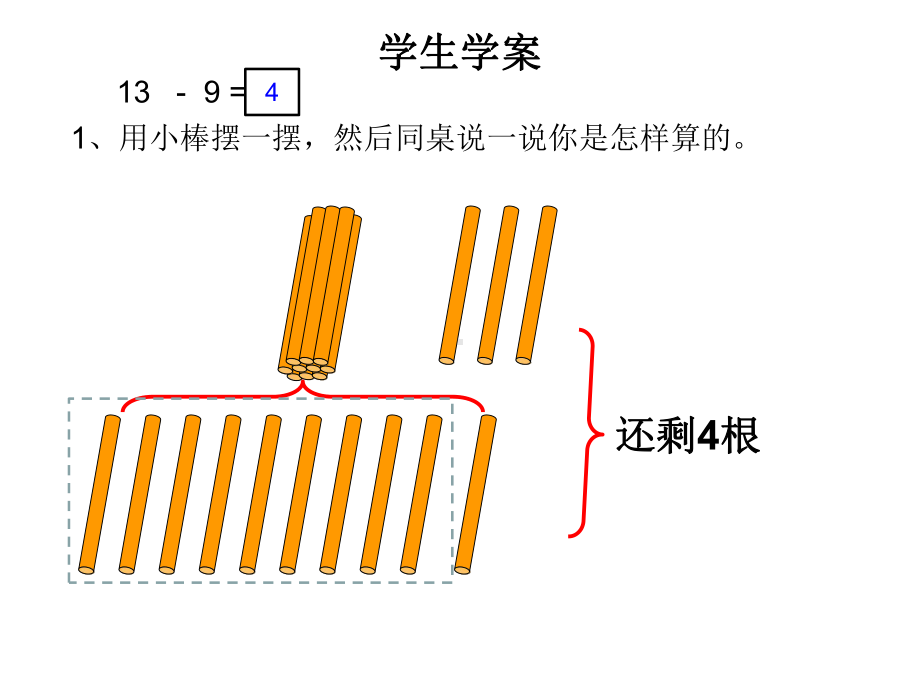 一年级数学下册课件-1.1十几减9（共9张PPT）-苏教版.ppt_第3页