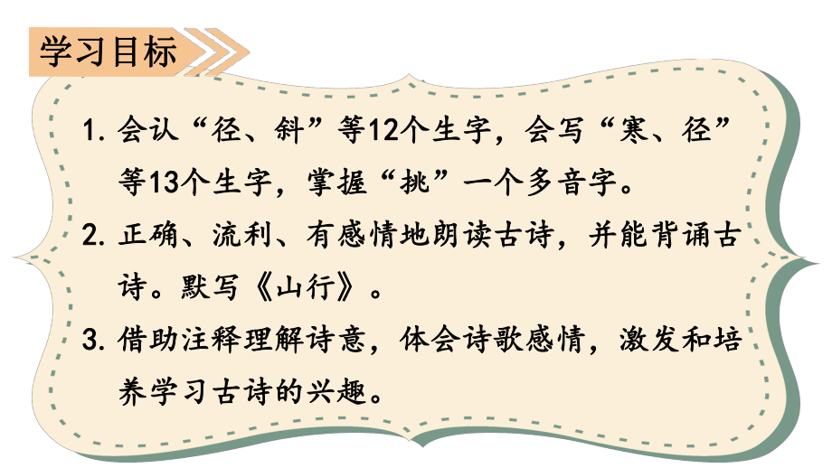 小学统编版三年级语文上册精品课件第二单元4课堂教学课件古诗三首.ppt_第3页