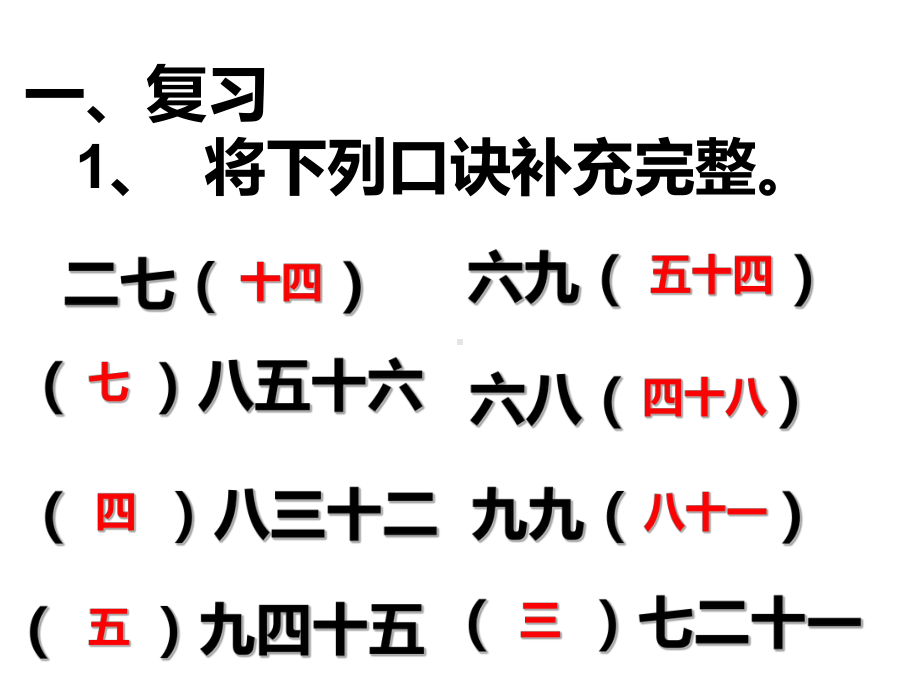 二年级数学下册课件-4 用9的乘法口诀求商11-人教版.ppt_第1页