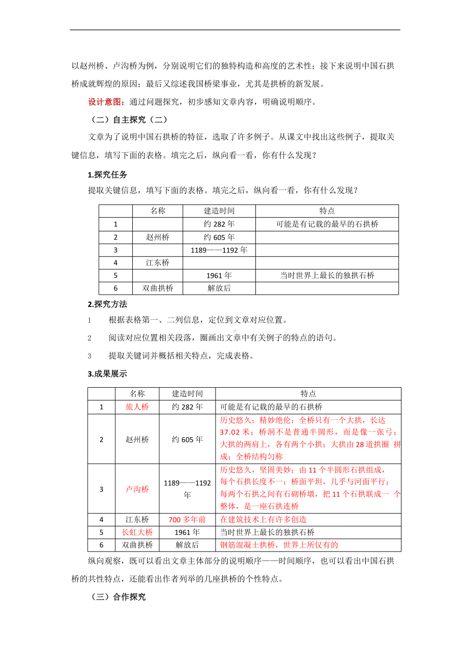 《中国石拱桥》第1课时精品教案设计.pptx_第3页