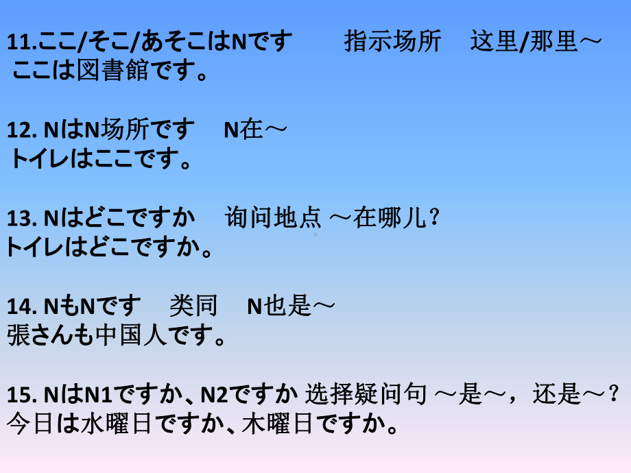 2023届高考日语复习-新版标准日本语初级上册语法复习.pptx_第3页