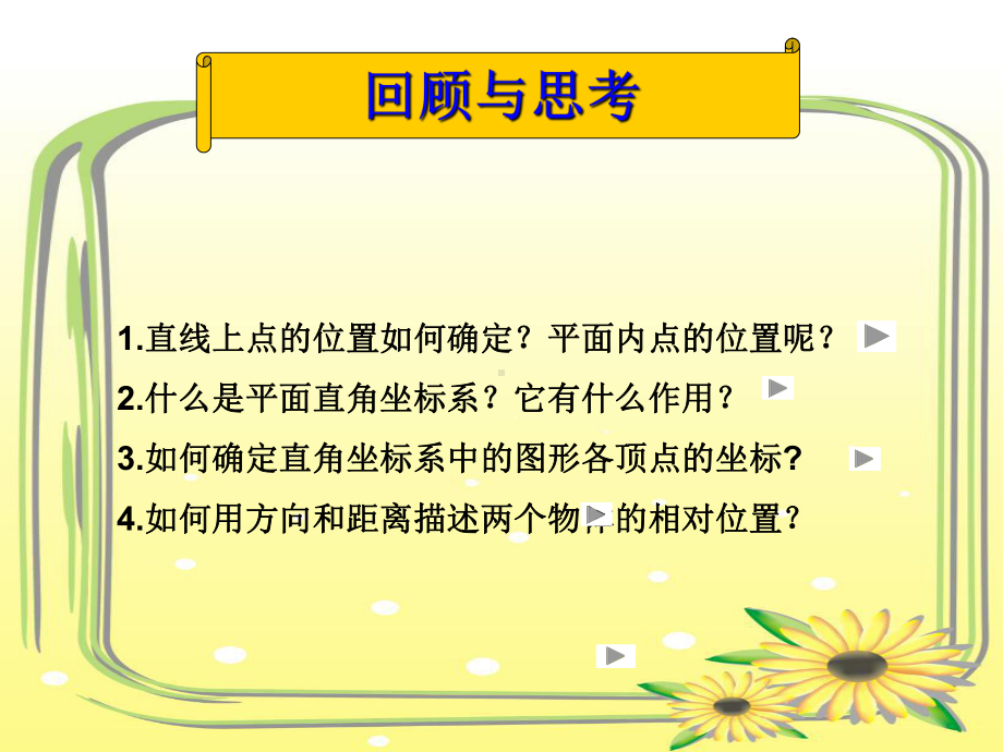 最新青岛版数学七年级下册第14章《位置与坐标》复习课件.ppt_第2页