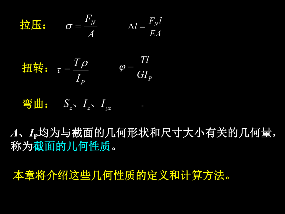 截面的几何性质课件学习培训模板课件.ppt_第2页