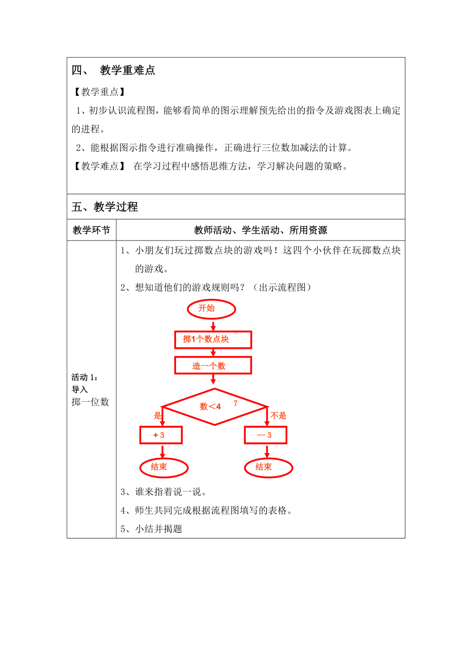 二年级下册数学教案-7.7数学广场-流程图▏沪教版(2).docx_第2页