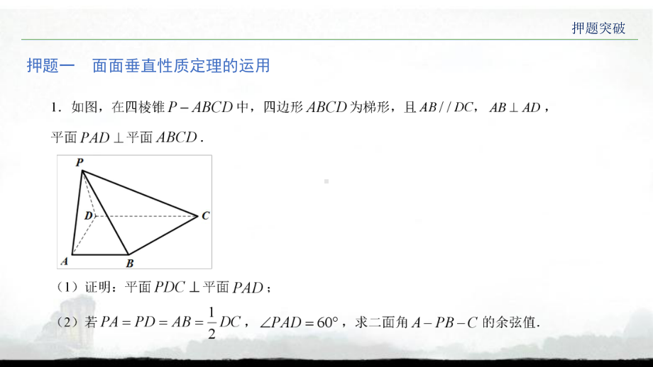 2020年高考数学(理)立体几何易错易漏稀缺大题押题精讲精练课件.pptx_第3页