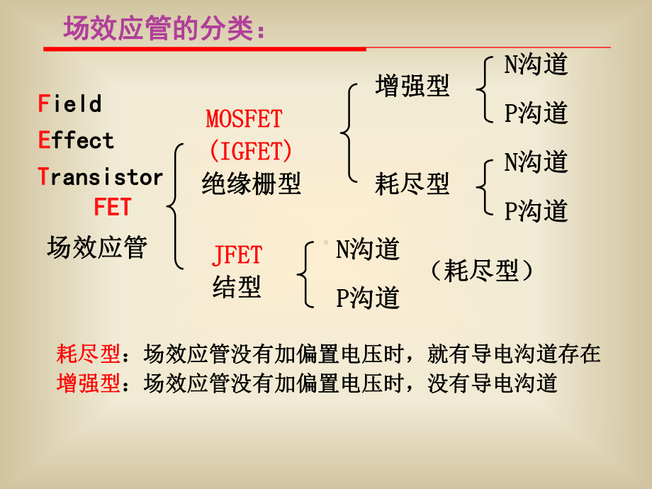 (模拟电子技术基础教学课件)4场效应管及其放大电路.pptx_第2页