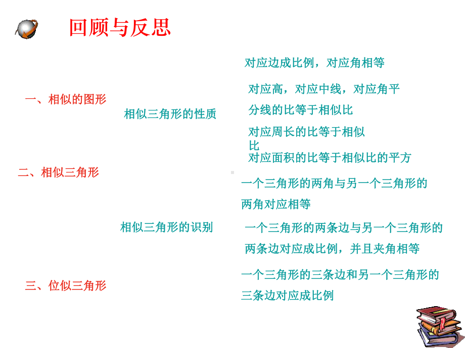 最新北师大版数学九年级上册第四章相似三角形复习课件.ppt_第3页