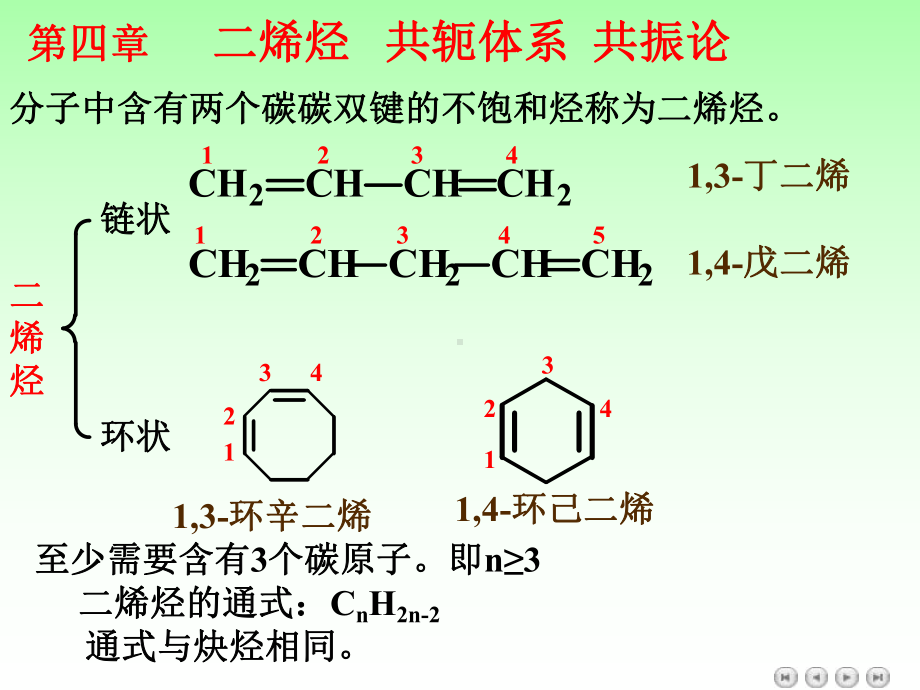 二烯烃共轭体系共振论学习培训模板课件.ppt_第1页