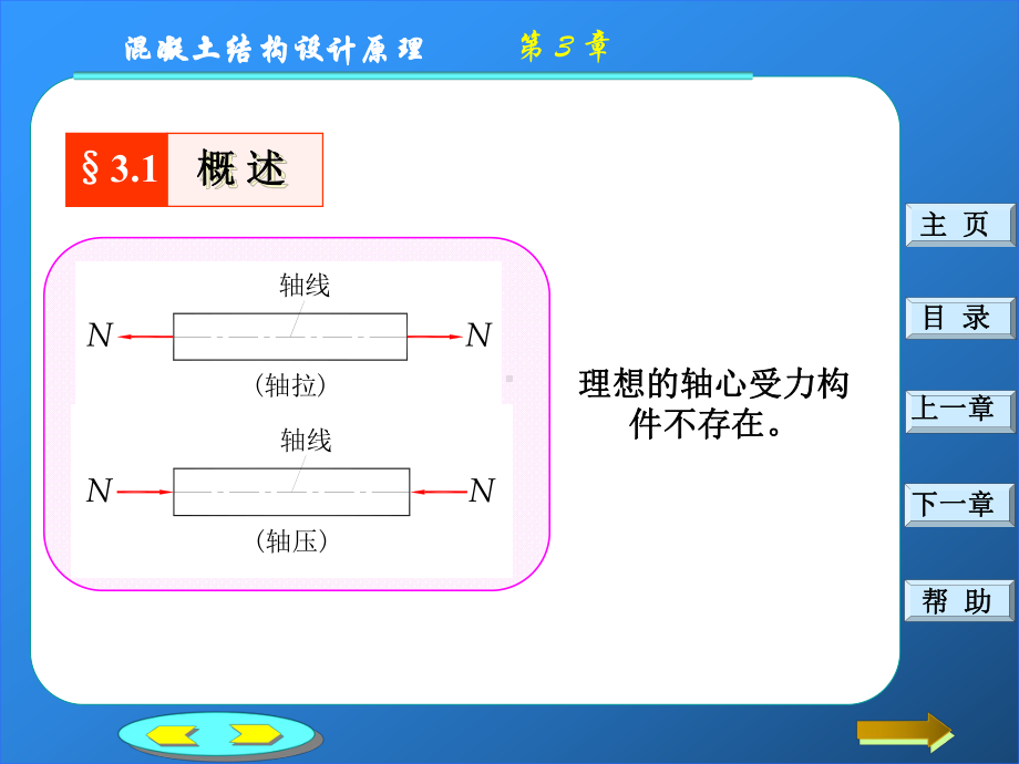 (第三部分)混凝土结构设计原理第34章：钢筋混凝土轴心受力构件与受弯构件正截面承载力计算课件.ppt_第3页