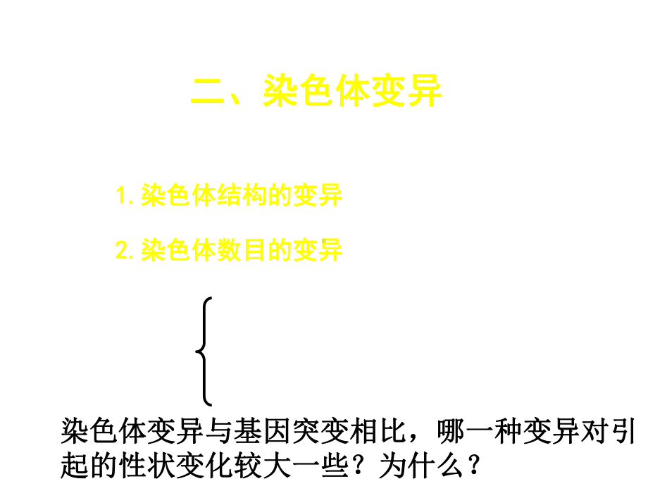 染色体变异 高中生物必修二课件.ppt_第1页