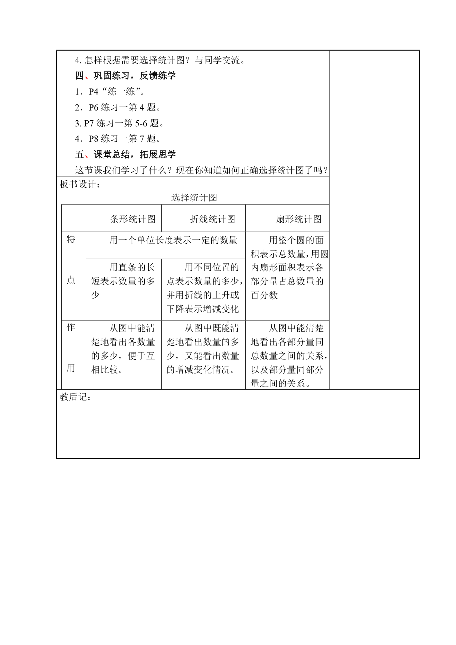 六年级数学下册教案-1 扇形统计图（6）-苏教版.doc_第2页