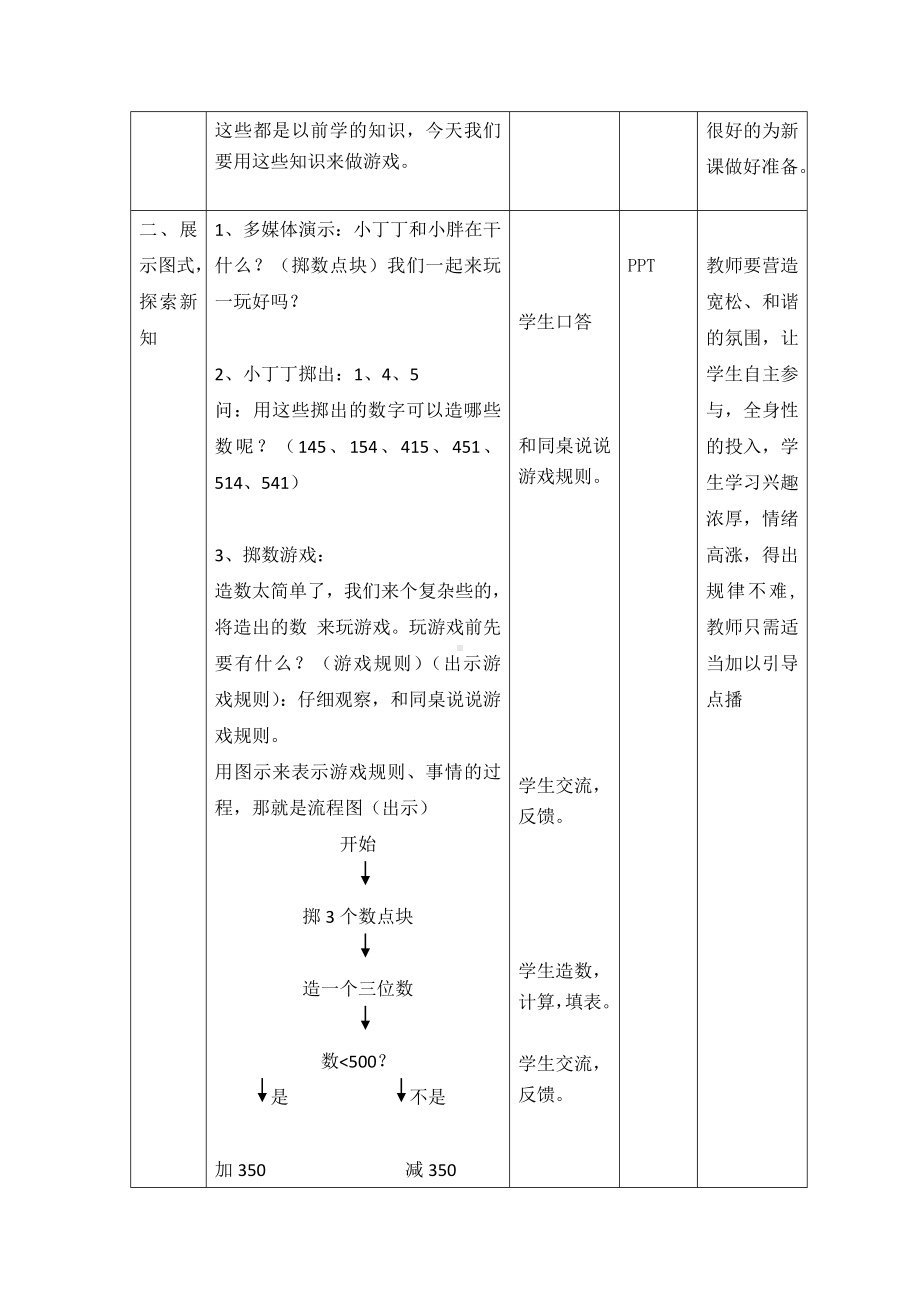 二年级下册数学教案-7.7数学广场-流程图▏沪教版(1).docx_第2页