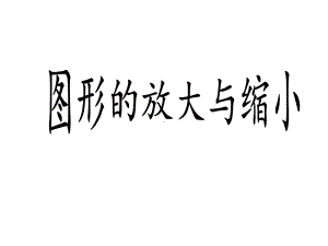 六年级数学下册课件-4.3.2 图形的放大与缩小21-人教版.pptx