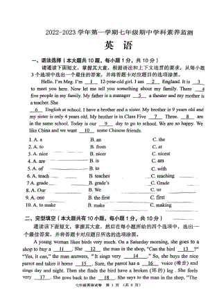 广东省佛山市顺德区英华中学2022-2023学年九年级上学期期中考试英语试卷.pdf