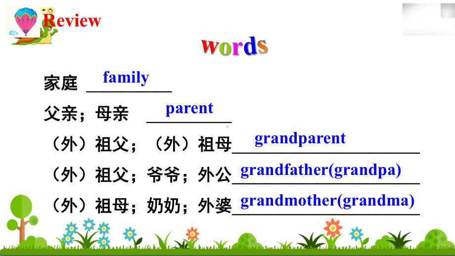 沪教牛津四年级英语上册Revision 2课件.ppt（纯ppt,无音视频）_第2页