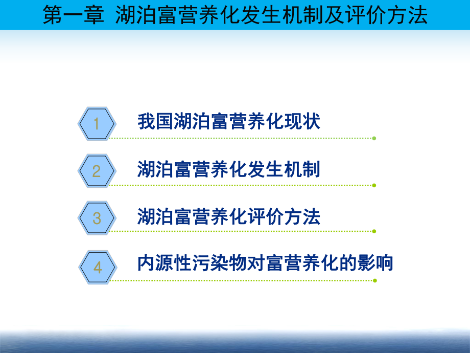 湖泊富营养发生机制及评价方法课件.ppt_第1页