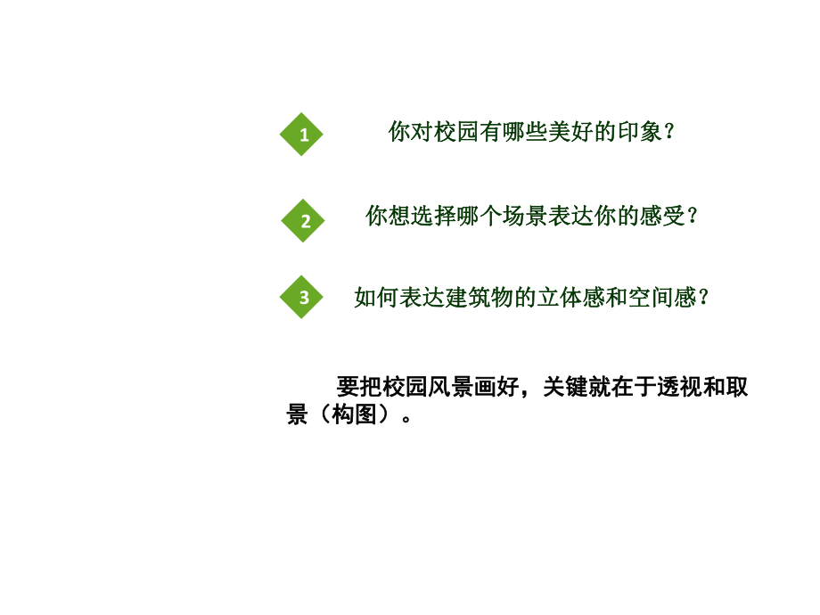 浙美版七年级下册美术5手绘校园风景课件.ppt_第3页