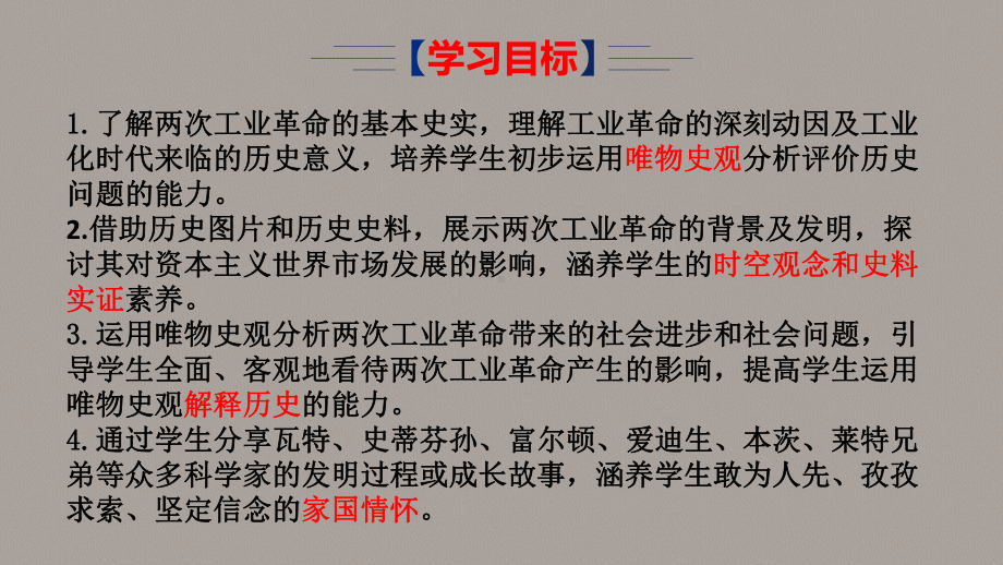 江苏省高考历史一轮专题复习 两次工业革命（优秀课件）.pptx_第2页