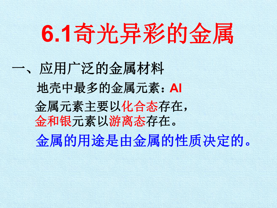 沪教版初中初三九年级上册第二学期化学(试用本)第六章 常用的金属和盐 复习课件.pptx_第2页