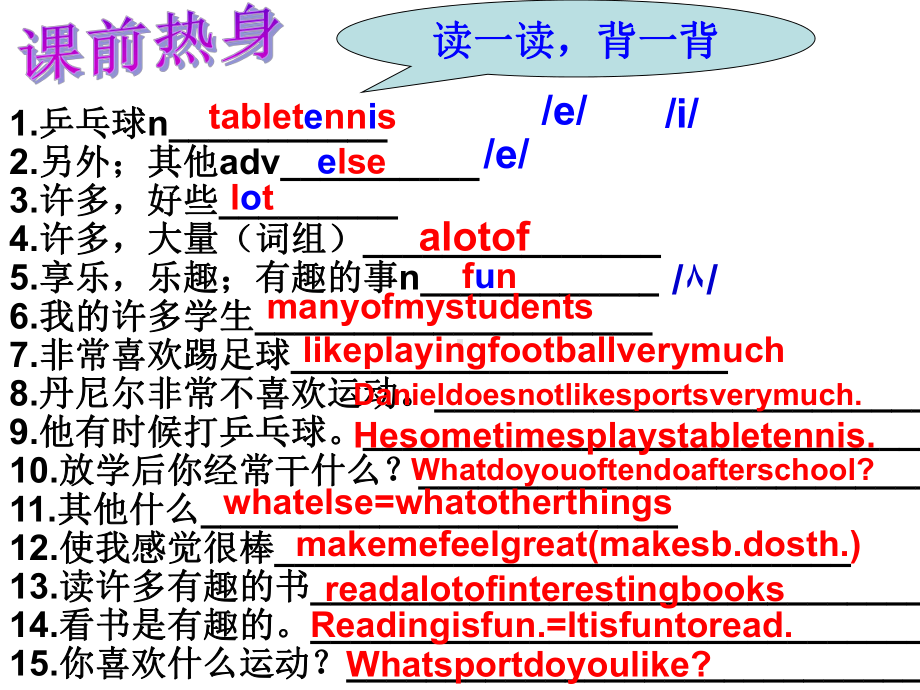 牛津译林版英语七上初一unit2integratedskills课件.pptx（纯ppt,不包含音视频素材）_第2页