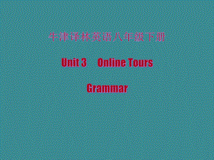 牛津译林英语8BUnit3 Grammar课件.pptx（纯ppt,不包含音视频素材）