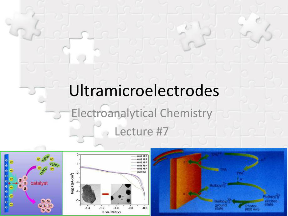 电化学课件 纯英文7Ultramicroelectrodes.ppt_第1页