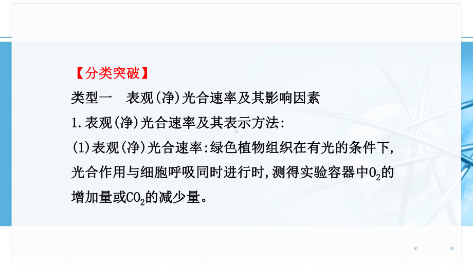 浙科版高中生物一轮复习热点专题突破 热点二 细胞呼吸和光合作用的综合应用课件.ppt_第3页