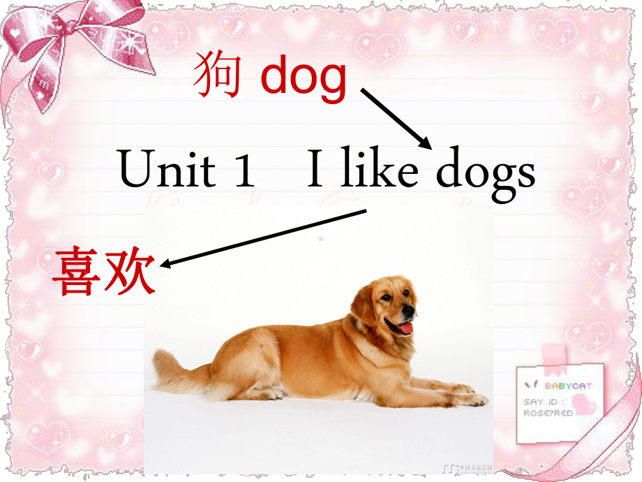 牛津苏教四上《Unit 1 I like dogs》课件.ppt（纯ppt,不包含音视频素材）_第1页