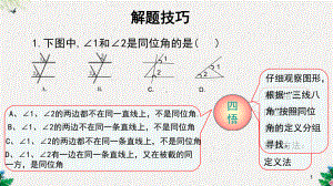 浙教版七年级数学下册课件：第二部分 培优训练篇 第一章 平行线培优训练 a卷.pptx