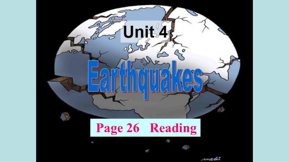 江西省人教版高中英语必修一课件：unit4 Earthquake-reading.ppt（纯ppt,不包含音视频素材）_第1页