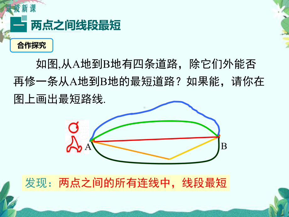 湘教版七年级上册数学42 第2课时 线段的长短比较课件.ppt_第3页