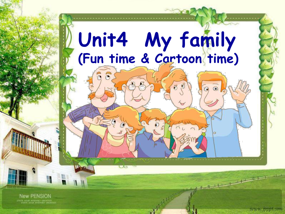 牛津译林英语三年级上册《Unit 4 My familyFun&Cartoon》课件.pptx（纯ppt,不包含音视频素材）_第2页