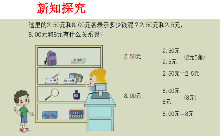 四年级数学下册课件-4.2.1 小数的性质8-人教版.pptx_第3页