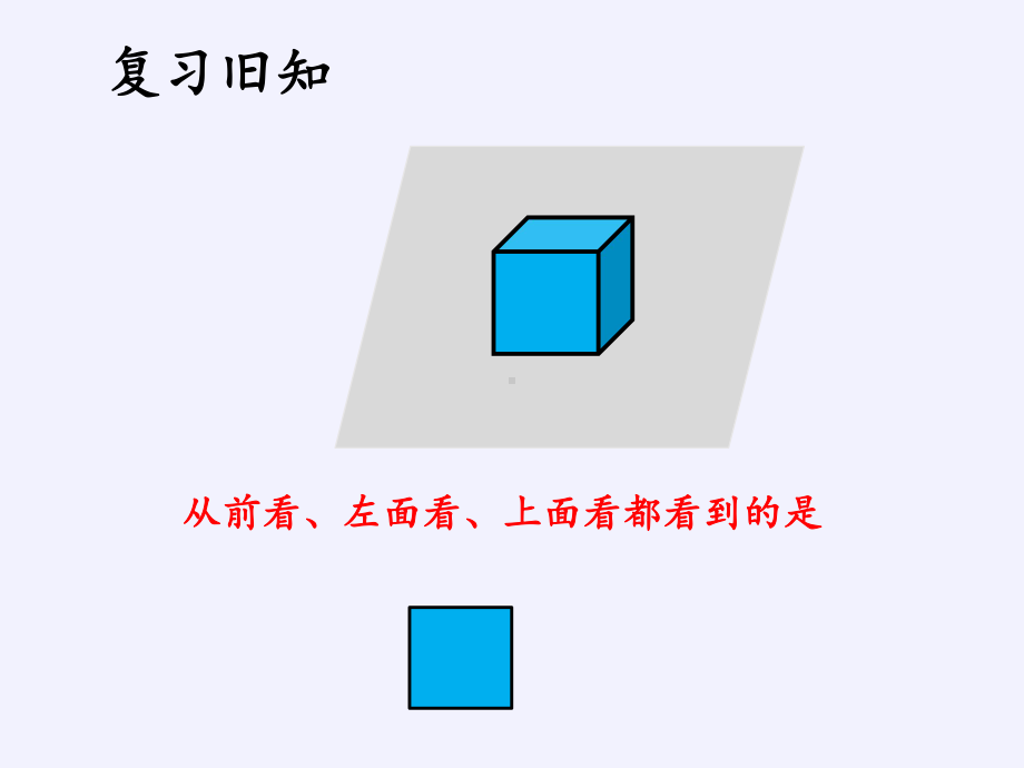 四年级下册数学课件-1观察立体（2）-冀教版（共18张PPT）.pptx_第2页