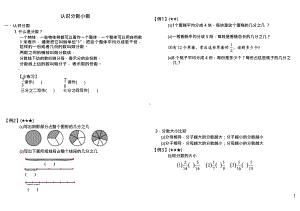 三年级下册数学试题-奥数：认识分数小数（无答案）全国通用.docx