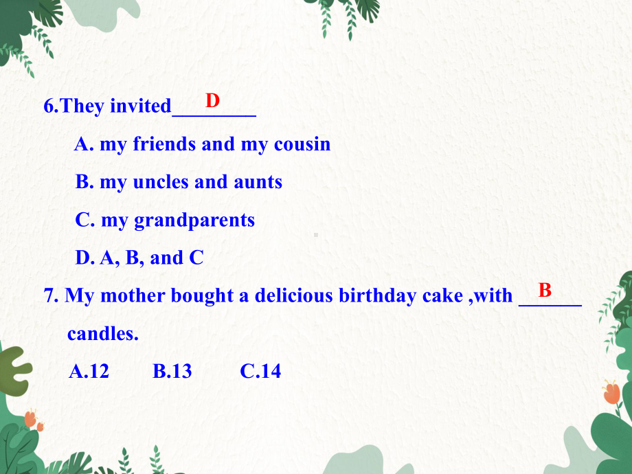 Unit 3 Families Celebrate Together Lesson 18Li Ming’s Birthday课件(共15张PPT).ppt（纯ppt,无音视频）_第3页