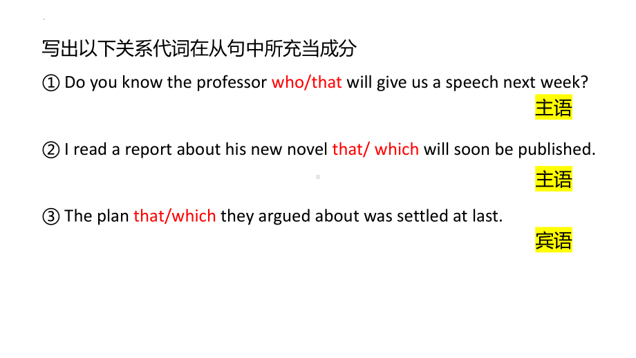 Unit4 Discovering uesful structures 定语从句练习（ppt课件）-2022新人教版（2019）《高中英语》必修第一册.pptx_第2页