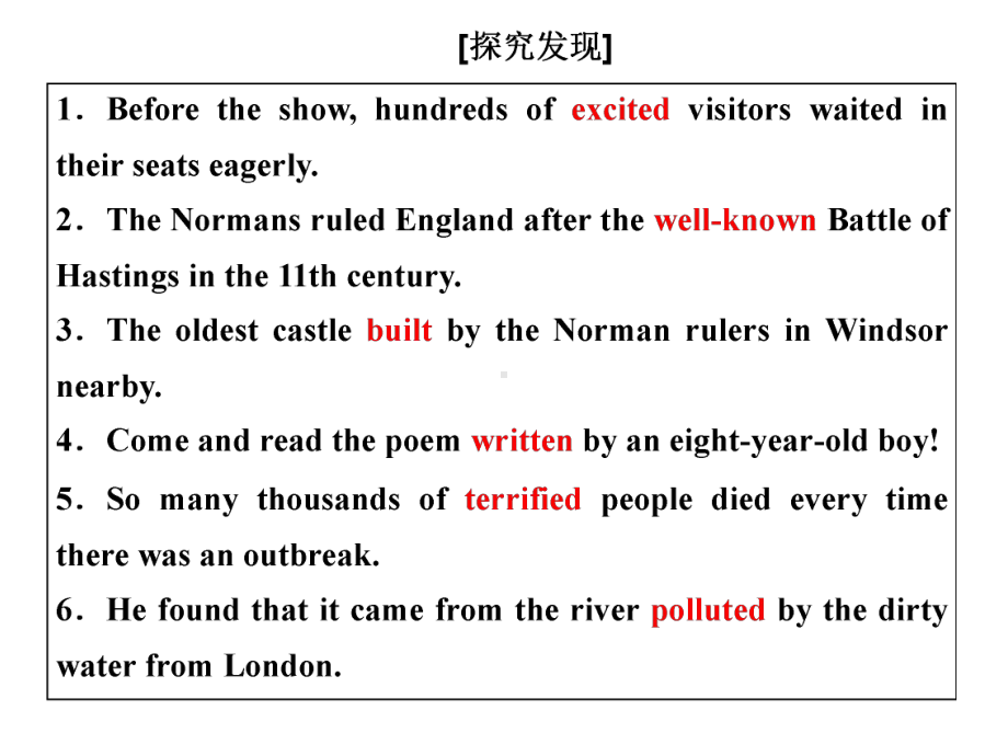 Unit 4 Section ⅢDiscovering Useful Structures （ppt课件）-2022新人教版（2019）《高中英语》必修第二册.ppt_第3页